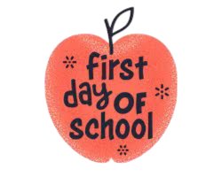 First Day of School Graphic